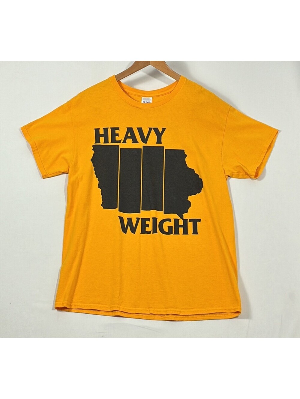 T-Shirt Black Flag Parody Iowa Heavy Weight Hardcore Punk L